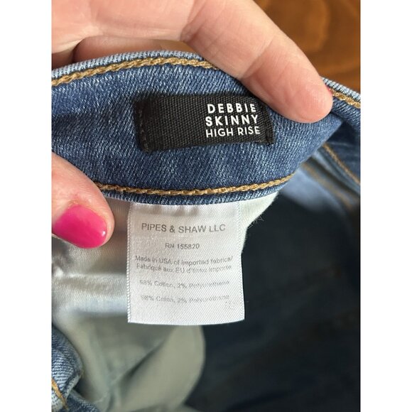 Veronica Beard Debbie Skinny High Rise Denim Juno Wash Jeans Sz 26/2 - Picture 5 of 7